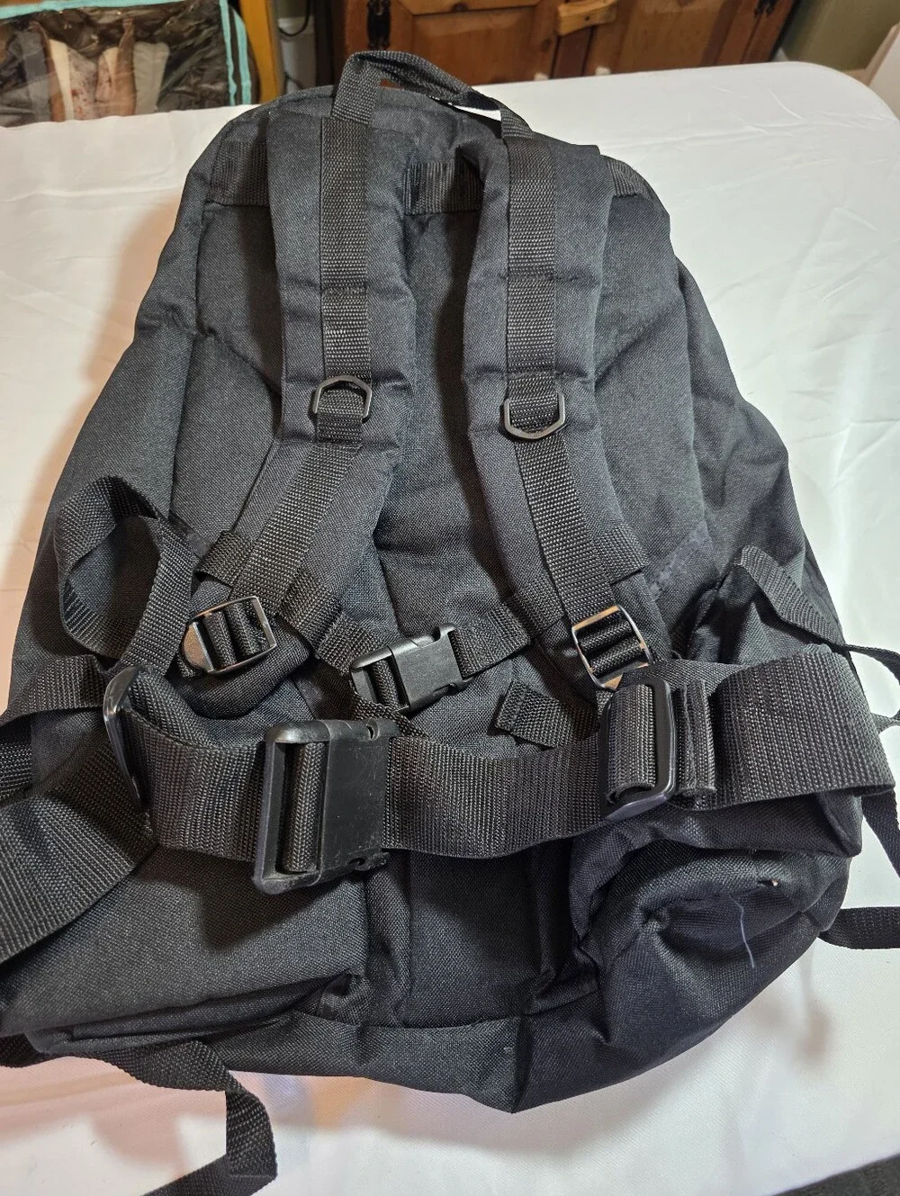 Outdoor Gear Blue and Black Backpack EUC